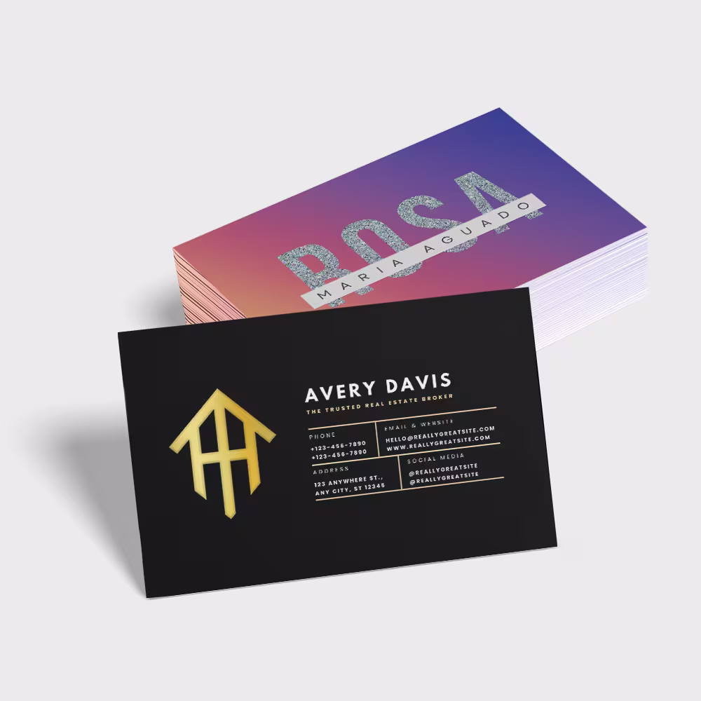 Business Cards with Exclusive Finishes - Image 2