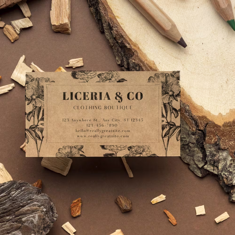 Eco-friendly Business Cards - Image 2