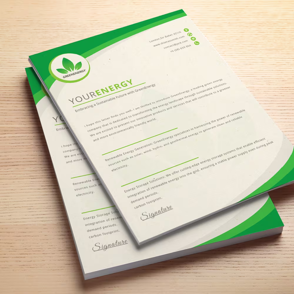 Letterhead Printing - Image 2