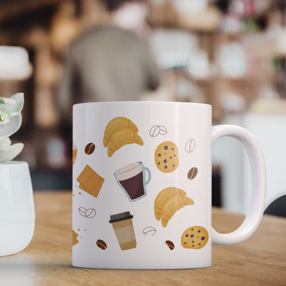 330 ml Full Colour Ceramic Mug - Image 2